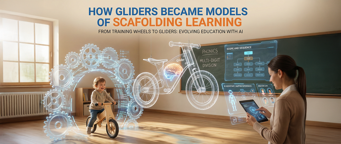 How gliders became models of scaffolding learning