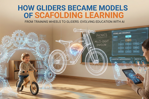 How gliders became models of scaffolding learning