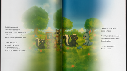 Rabbit Learns Skunk is Sincere