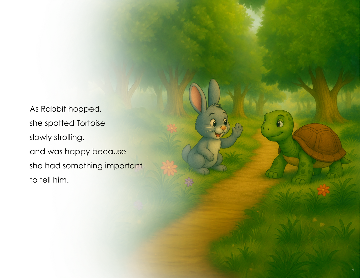 Rabbit Learns Skunk is Sincere