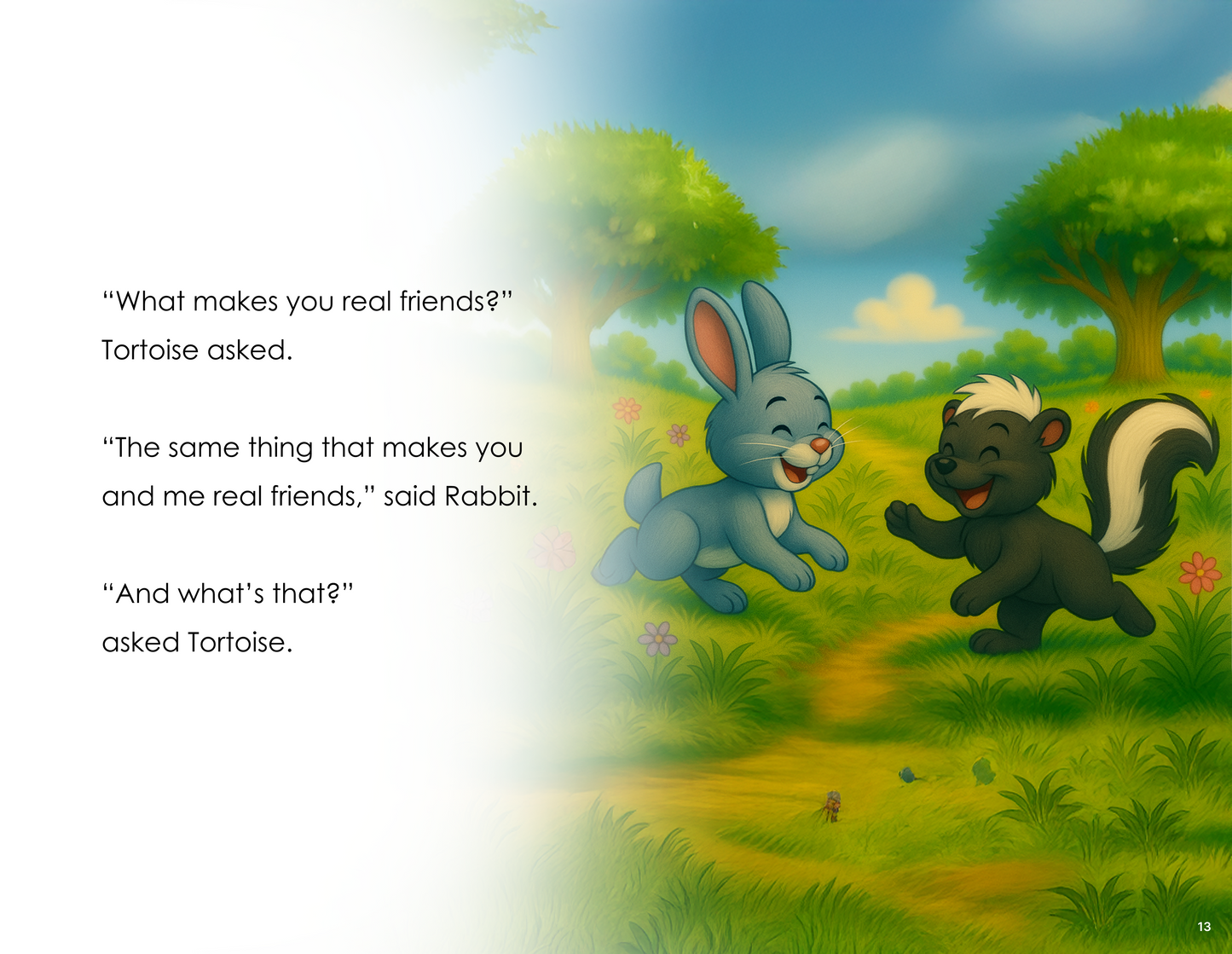 Rabbit Learns Skunk is Sincere - Bundle