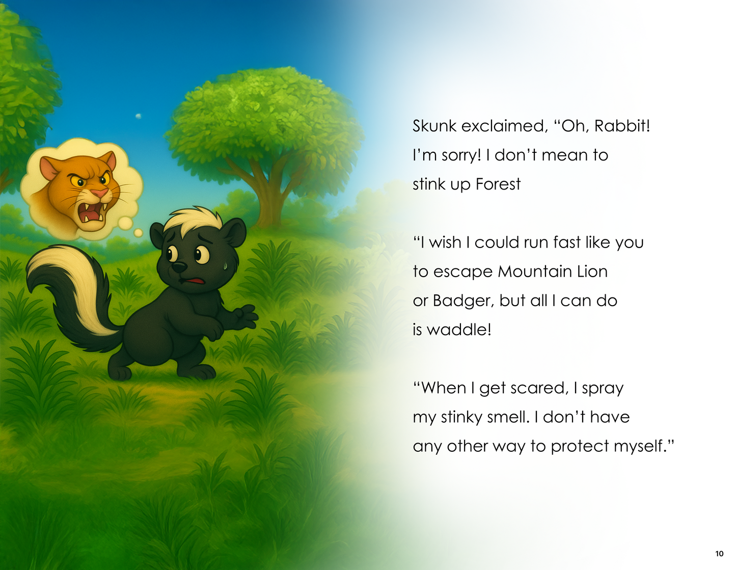 Rabbit Learns Skunk is Sincere - Bundle