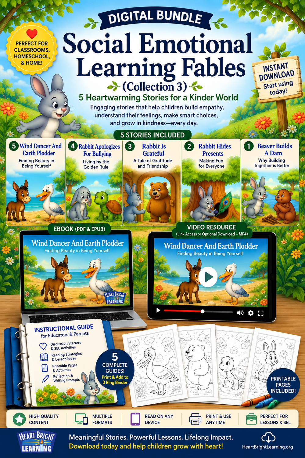 Social Emotional Fables® - Collection 3
